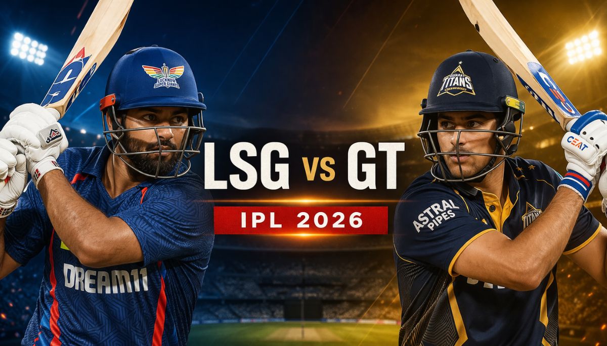LSG vs GT IPL 2026 Rishabh Pant vs Shubman Gill match